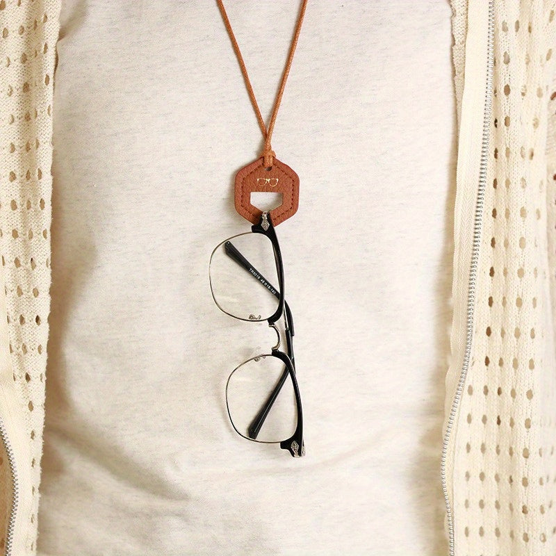 Microfiber Leather Eyeglass Rope, Portable Neck Holder for Sunglasses