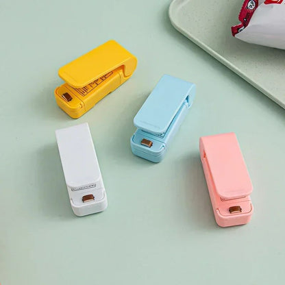 Mini Handheld FreshSeal Bag Resealer  Portable Snack  Food Bag Sealer 4