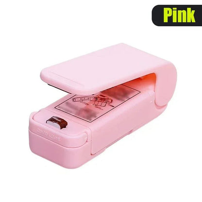 Mini Handheld FreshSeal Bag Resealer  Portable Snack  Food Bag Sealer 8