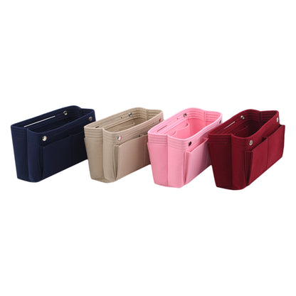 Multi function Insert Makeup Bag, Women Travel Cosmetic Bags, Portable Storage Organiser for Ladies