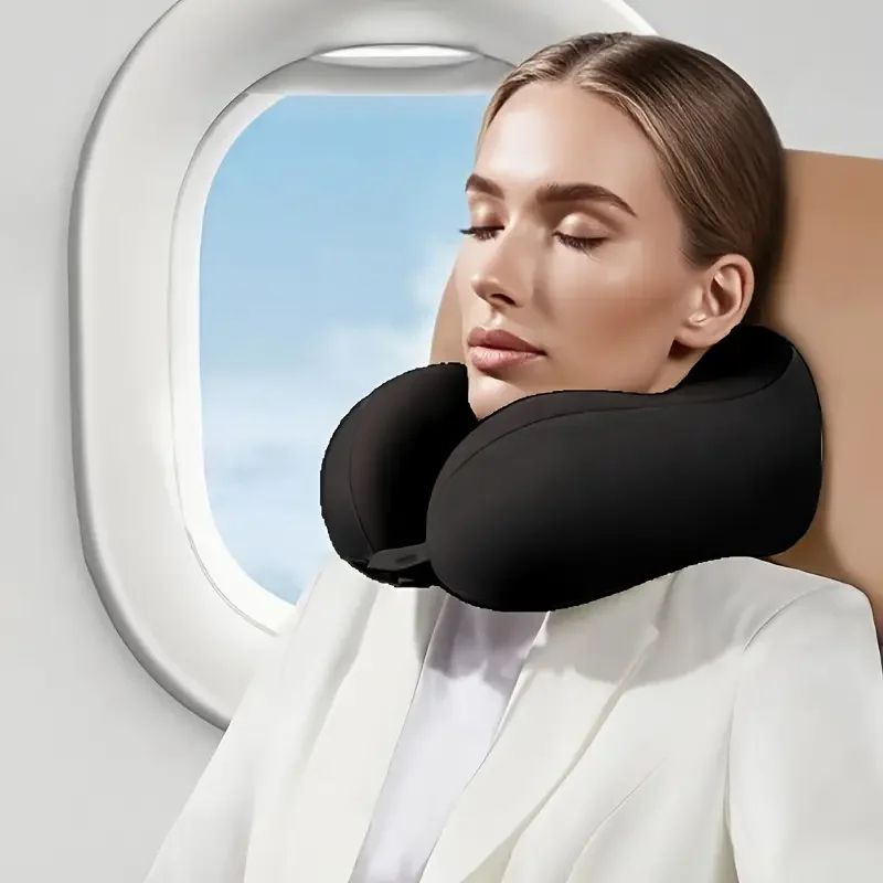 TravelReady UShaped Neck Pillow  Ergonomic Comfort For Travel  Office Naps 5