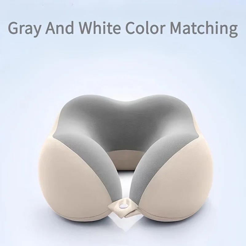 TravelReady UShaped Neck Pillow  Ergonomic Comfort For Travel  Office Naps 12