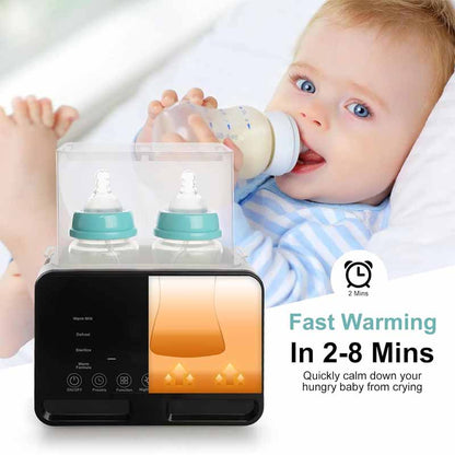 Multifunction Baby Bottle Warmer Sterilizer Fast Milk Heating Precise Temperature Control Newborn A 2