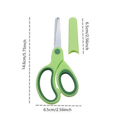 Safety Scissors For Kids Lefthanded Scissors DIY Paper Cutting Tool 1