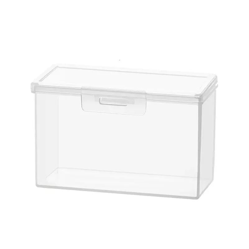 Clear Plastic Storage Box, Multipurpose Organizer for Business, Game, and Credit Card Holder Case