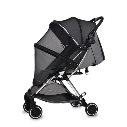 Universal Summer Mesh Zipper Baby Stroller Mosquito Net Full Cover, Insect Protection for Bebies Pram Accessories
