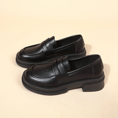 Fashionable Cosplay Lolita Platform Shoes for College Students Women Black Coffee