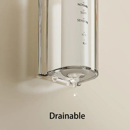 Non Perforated Wall Mounted Toothbrush Holder Electric Toothbrush Base Space Saving Bathroom Access 3