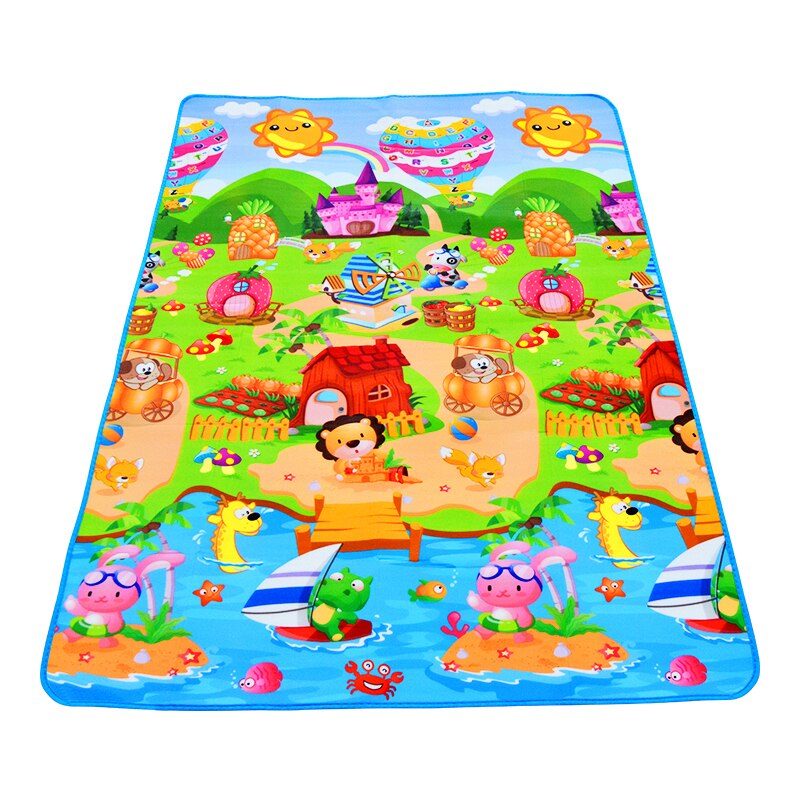 Baby Play Mat for Kids, Children Crawling Carpet, Soft Floor Rug for Indoor and Outdoor Play, Waterproof Activity Gym