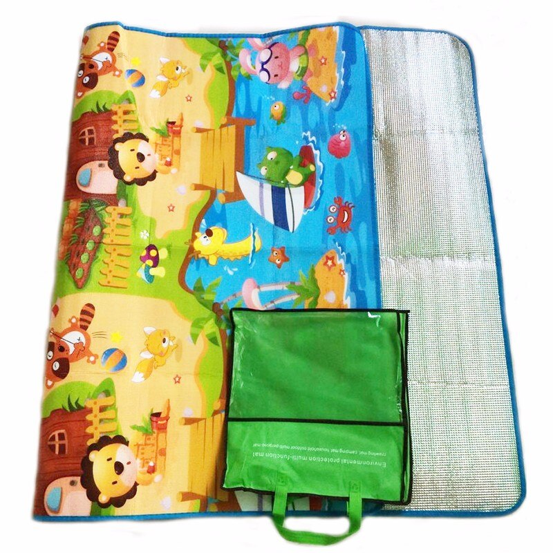 Baby Play Mat For Kids Children Crawling Carpet Soft Floor Rug For Indoor And Outdoor Play Waterpro 2