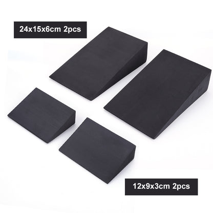 Non-Slip Yoga Wedge Blocks for Squat, Yoga Stretch Slant Board, Multi-Functional Calf Raise Block for Fitness