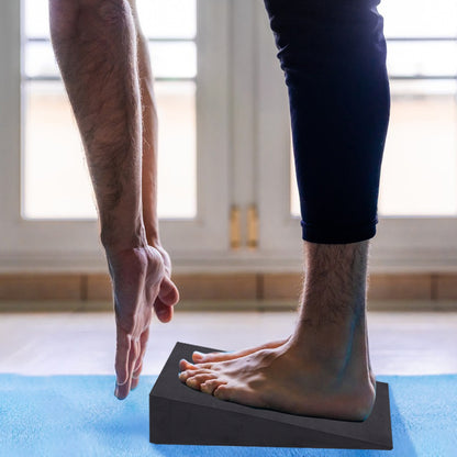 Non-Slip Yoga Wedge Blocks for Squat, Yoga Stretch Slant Board, Multi-Functional Calf Raise Block for Fitness