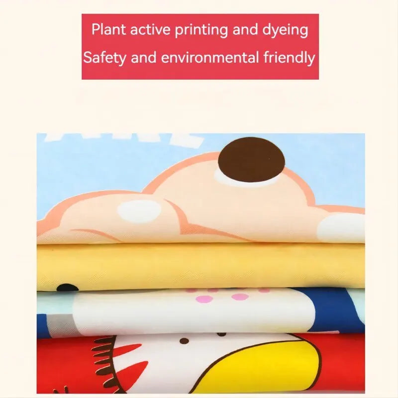 Waterproof Pure Cotton Bandana Bibs Absorbent Saliva Towel Triangle Scarf For Newborn Boys And Girl