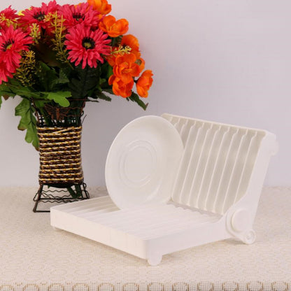 Creative Dish Plate Drain Rack Kitchen Tableware Drying Tray MultiFunctional Cup Storage Holder 1