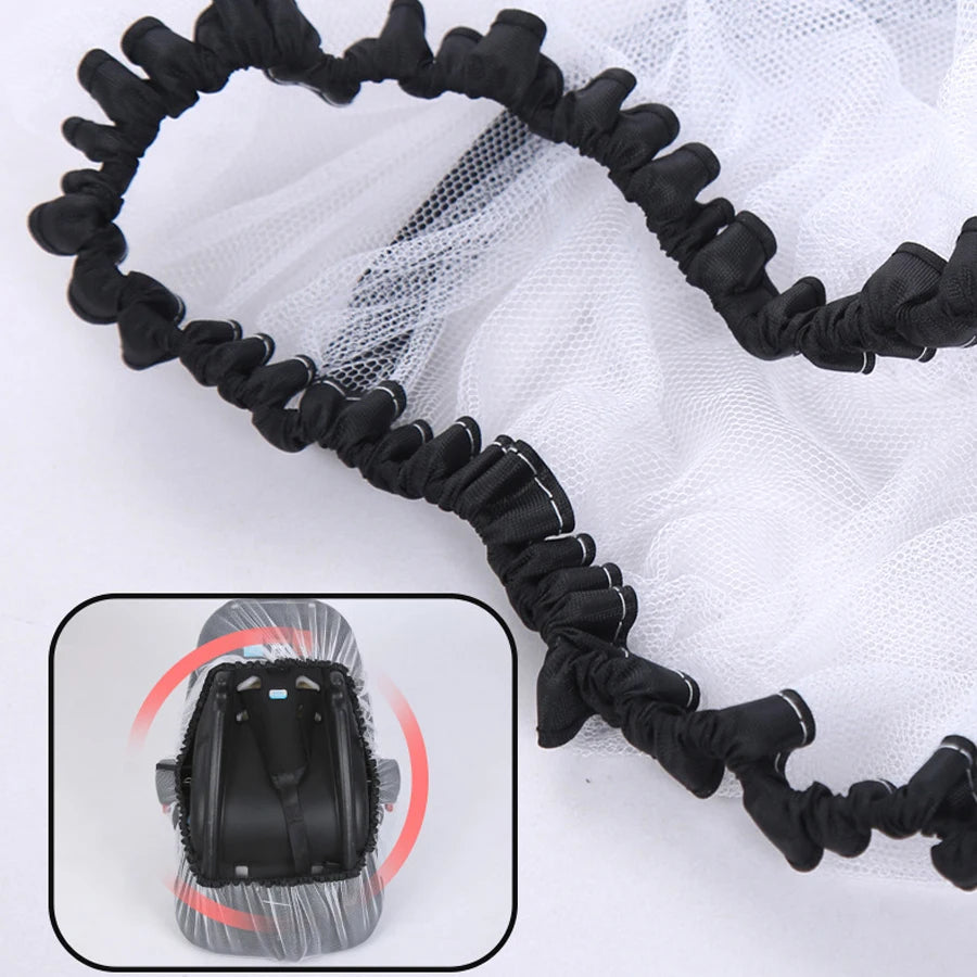 Universal Mosquito Net For Baby Stroller Carriage Cradles Breathable Infant Car Seat Cover 1