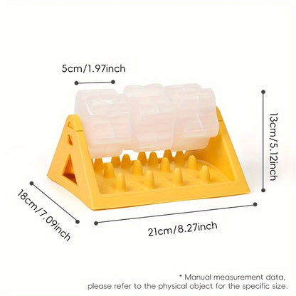 Durable Interactive Dog Food Dispenser SlowFeeding Puzzle Feeder LeakProof Design For Healthier Dig 4