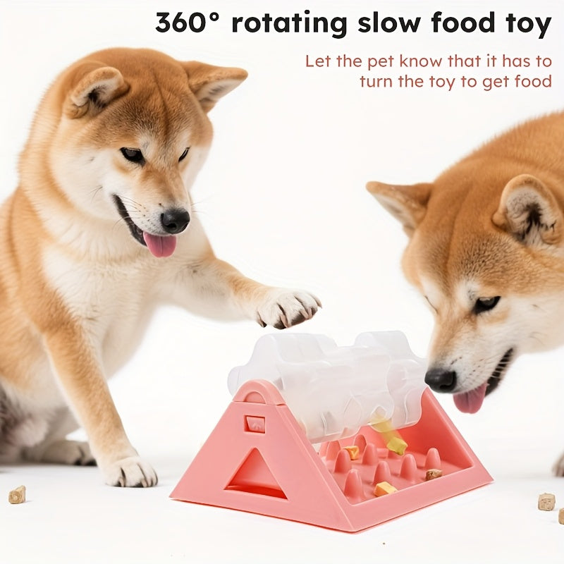 Durable Interactive Dog Food Dispenser SlowFeeding Puzzle Feeder LeakProof Design For Healthier Dig 5