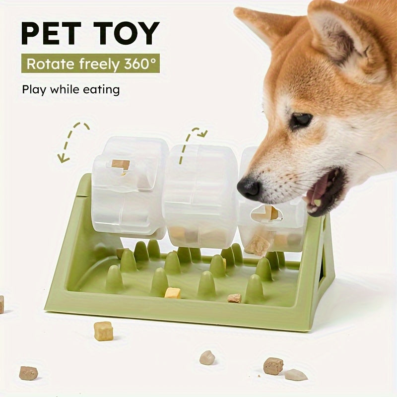 Durable Interactive Dog Food Dispenser SlowFeeding Puzzle Feeder LeakProof Design For Healthier Dig 7