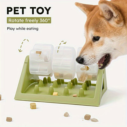 Durable Interactive Dog Food Dispenser SlowFeeding Puzzle Feeder LeakProof Design For Healthier Dig 7