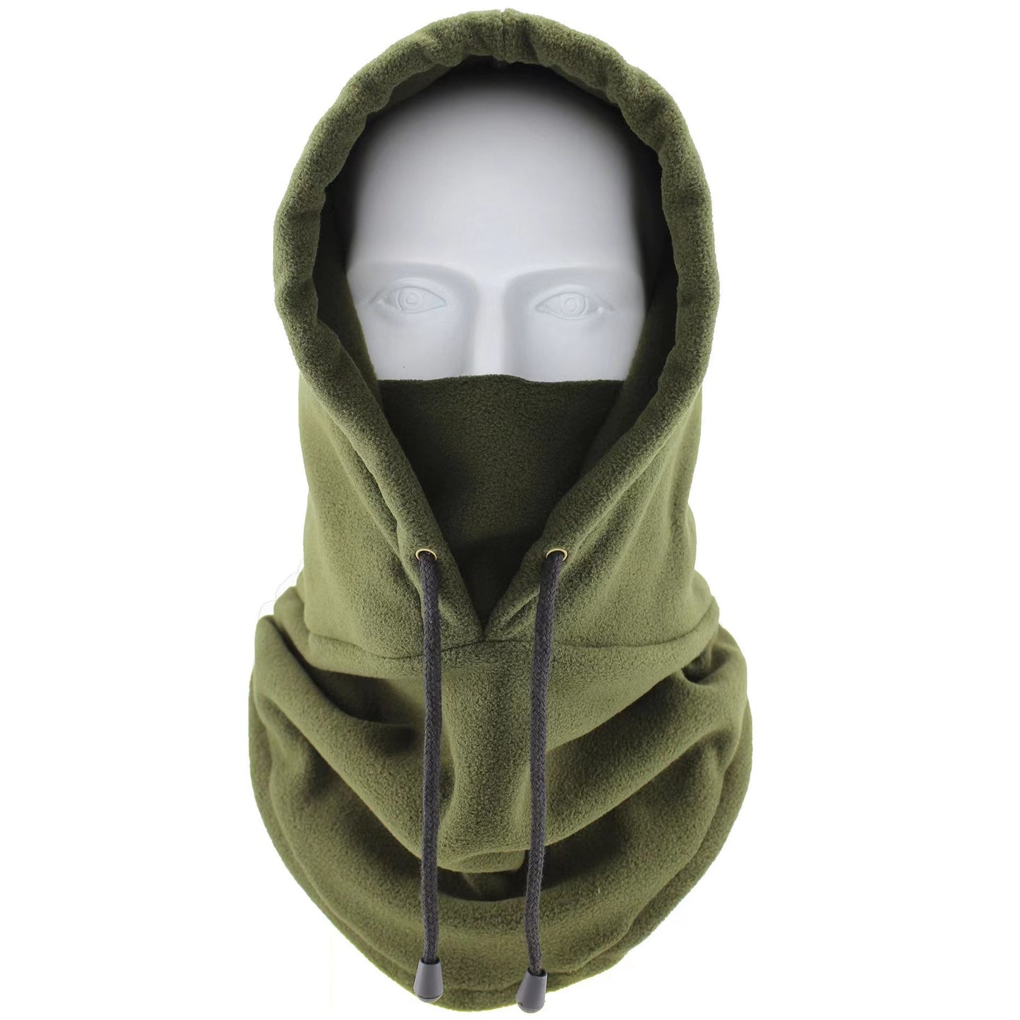 Polar Fleece Winter Cap, Windproof Cold Proof Mask, Adjustable Thermal Balaclava Ski Neck Cover for Cycling