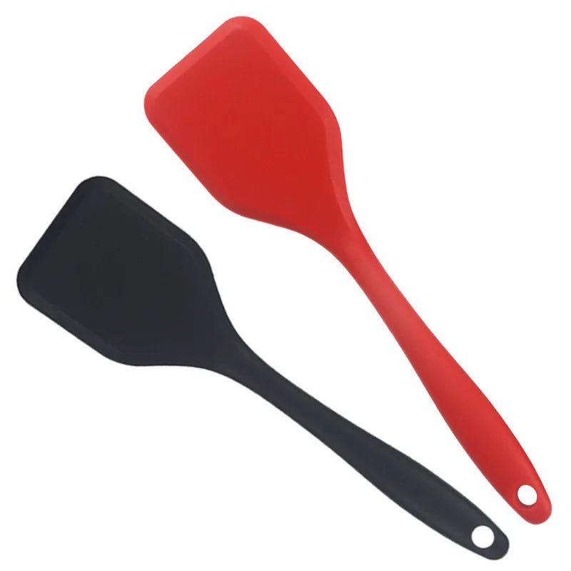 Silicone Non-stick Cooking Spatula, Dense Shovel for Frying Fish and Omelette, Kitchen Tool