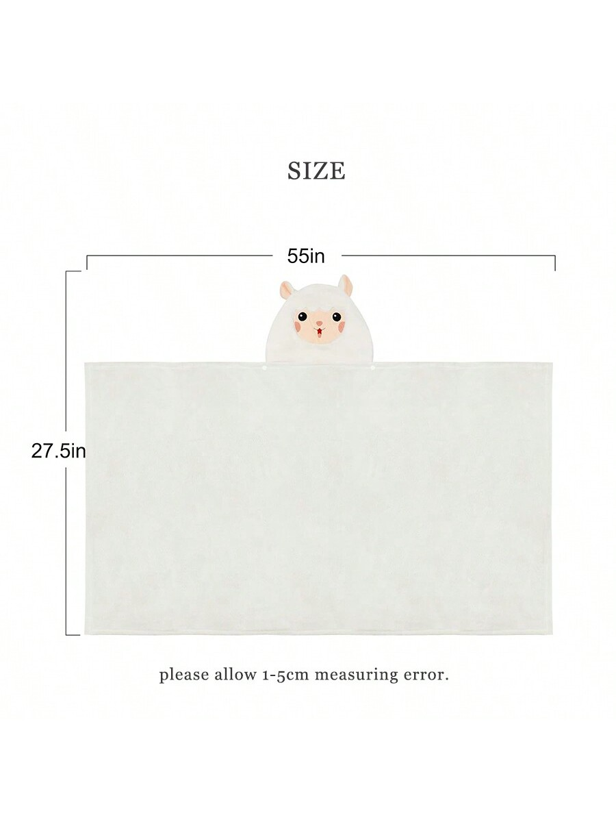 Newborn Super Soft Baby Hooded Bathrobe Towel Blanket For Toddlers Boys Girls 2