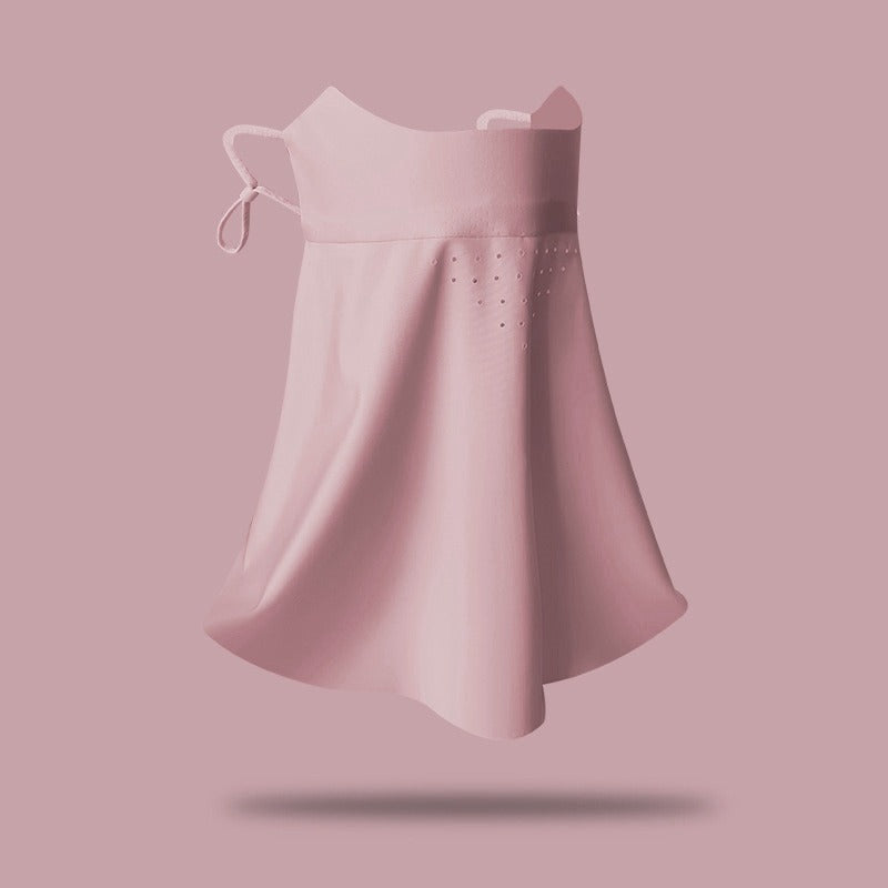 Breathable Sunscreen Mask For Women Imitation Ice Silk Antiultraviolet Summer Thin Cover 6
