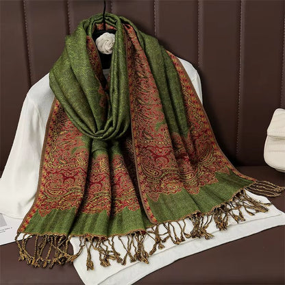 Luxury Cashmere Pashmina Shawl Winter Scarf For Women 0