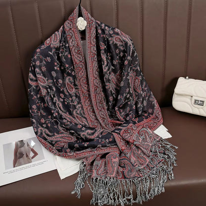Luxury Cashmere Pashmina Shawl Winter Scarf For Women 19