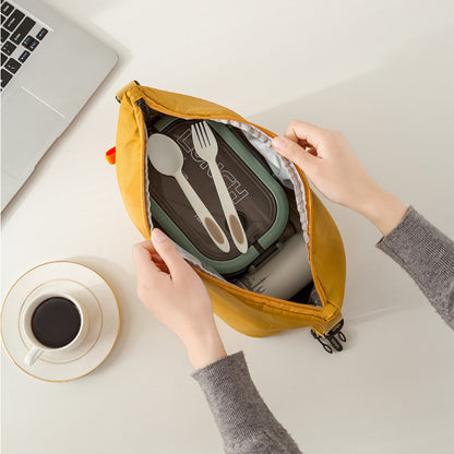 Lunch Pack Insulated Bento Bag, Portable Storage Handbag, Aluminium Foil Lunchbox, Picnic Ice Bag