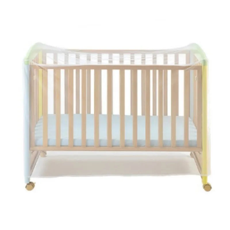 Summer Baby Bed Crib Mosquito Net Universal Foldable Breathable Cover 2