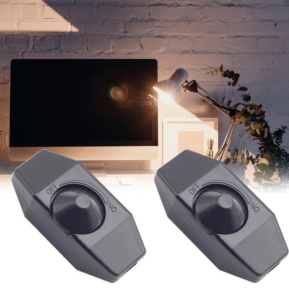 Adjustable Dimmer Knob Controller For Lamp Dimming Table Light OnOff Switch 3