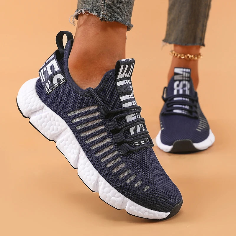 Breathable Casual Sneakers For Women Lightweight Running Shoes Outdoor Sports Shoes Walking Vulcani