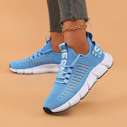 Breathable Casual Sneakers For Women Lightweight Running Shoes Outdoor Sports Shoes Walking Vulcani