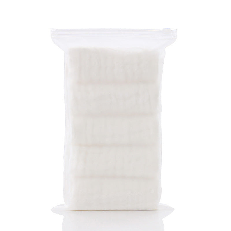Soft Baby Towels Muslin Layers Cotton Face Towel Handkerchief Bathing Wipe Burp Cloth 4