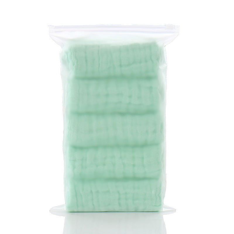 Soft Baby Towels Muslin Layers Cotton Face Towel Handkerchief Bathing Wipe Burp Cloth 7