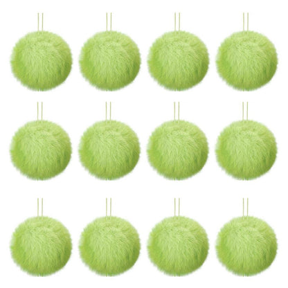Plush Christmas Ball, Christmas Tree Decoration, Christmas Party Decor, Holiday Furnishings, Tree Home Decor Set