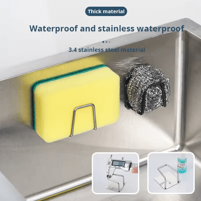 Stainless Steel Sink Sponge Rack 2
