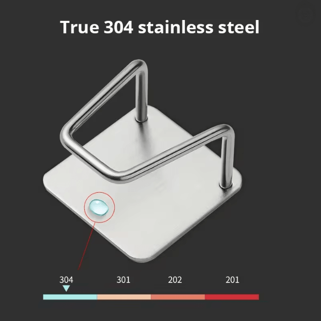 Stainless Steel Sink Sponge Rack 3