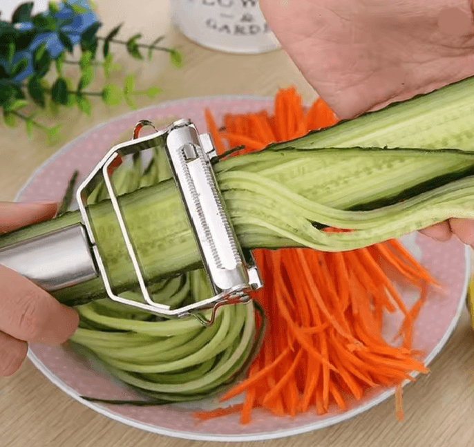 Stainless Steel Julienne Vegetable Peeler
