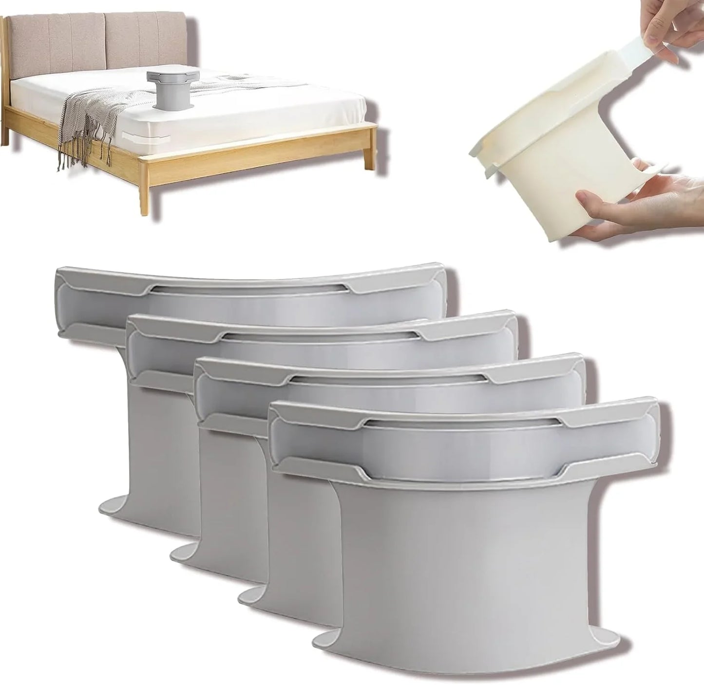 Heavy Duty Bedsheet Corner Tightener with Anti-Slip Design, Bed Sheet Retainer for Home Cleanliness