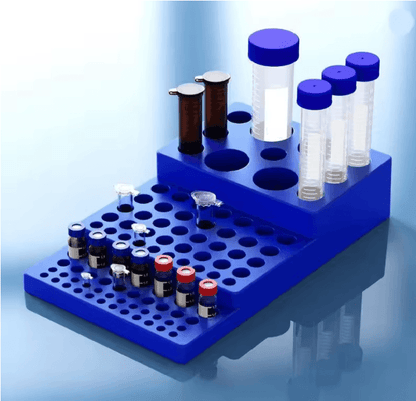 Stepped Laboratory Test Tube Rack 4