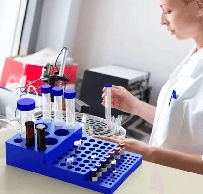 Stepped Laboratory Test Tube Rack 3