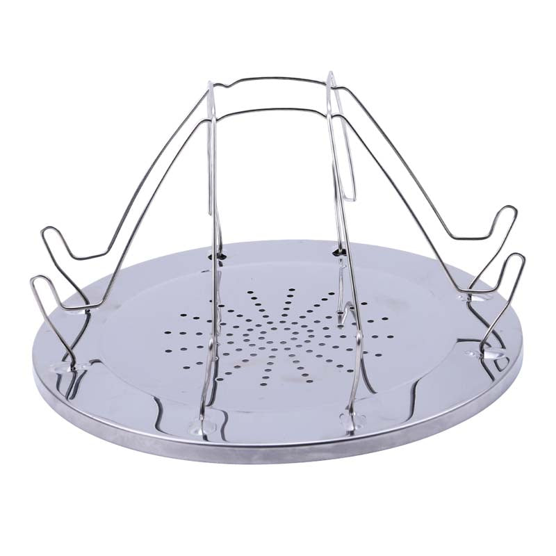 Simple Portable Stainless Steel Toast Rack Outdoor Camping Toaster 5