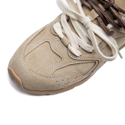 Genuine Leather Running Shoes For Women Nonslip German Training Sneakers Largesize Flat Womens Snea