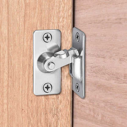 Sliding Barn Door Lock, Steel Latch Bolt for Cabinet and Closet Doors