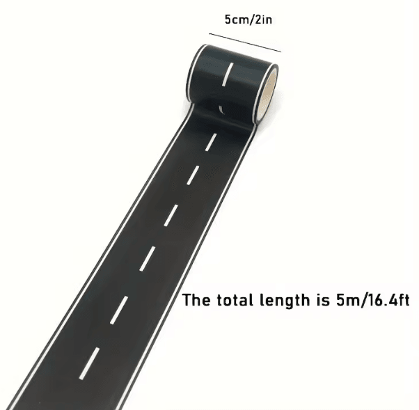 Reusable Cartoon Road Tape Stickers 2