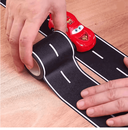 Reusable Cartoon Road Tape Stickers