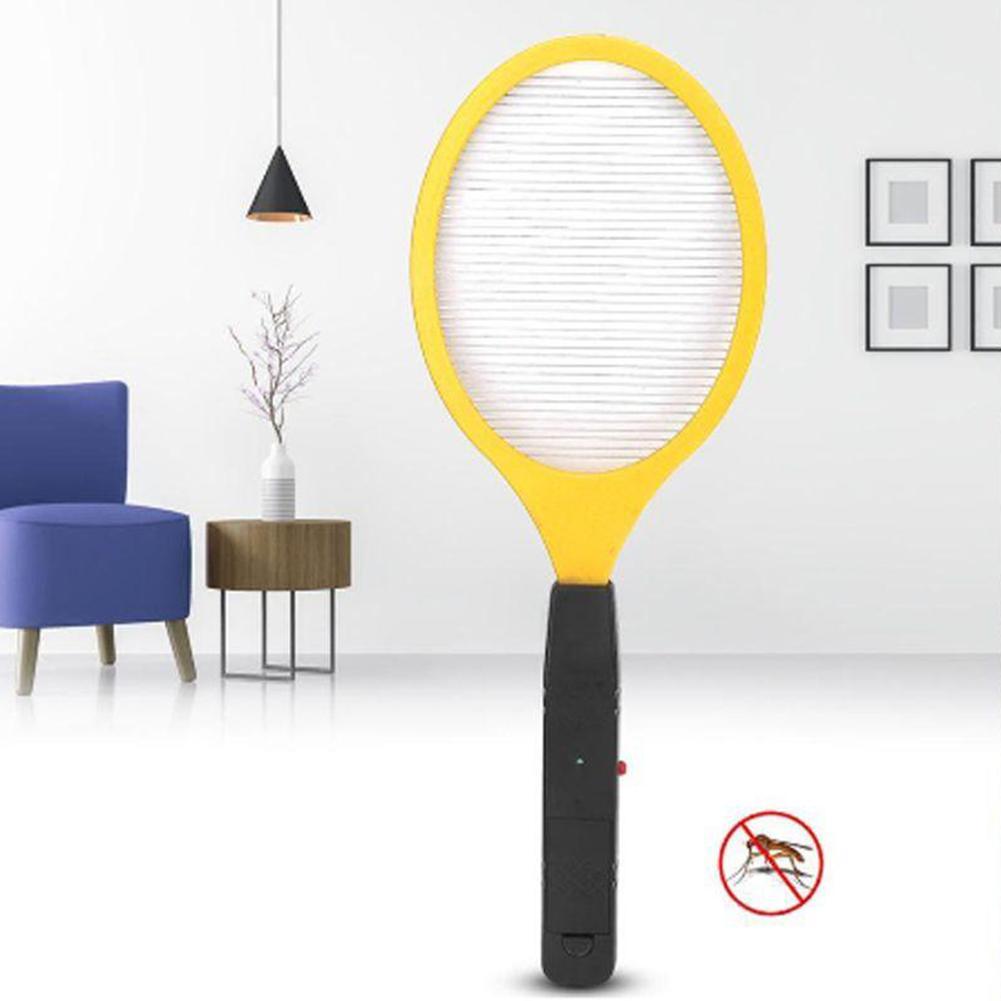 Electric Mosquito Zapper Racket Fly Swatter Battery Powered Bug Killer Insect Stun