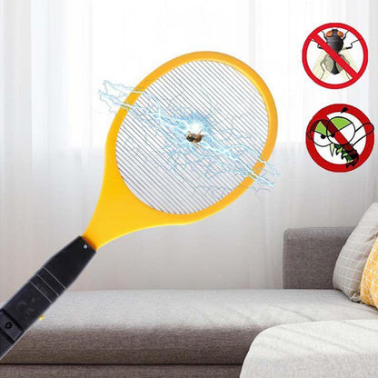 Electric Mosquito Zapper Racket Fly Swatter Battery Powered Bug Killer Insect Stun